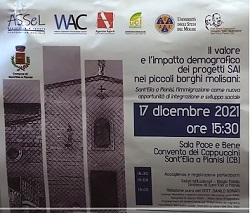 Convegno “Impatto demografico dei progetti SAI nei piccoli borghi molisani”