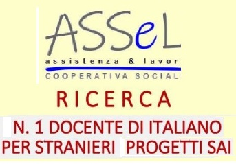 Ricerca docente di italiano per stranieri.