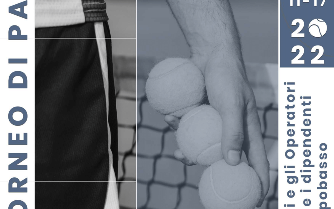 TORNEO DI PADEL CON I BENEFICIARI E GLI OPERATORI DEI PROGETTI SAI E I DIPENDENTI DELL’ATS CAMPOBASSO